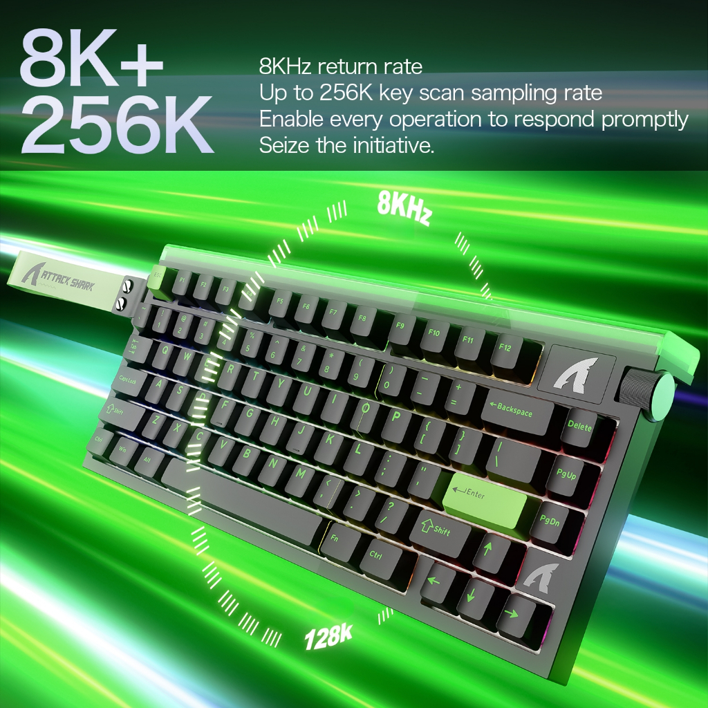 ATTACK SHARK R85HE Magnetic Ax - Gaming Keyboard Expensive review and price