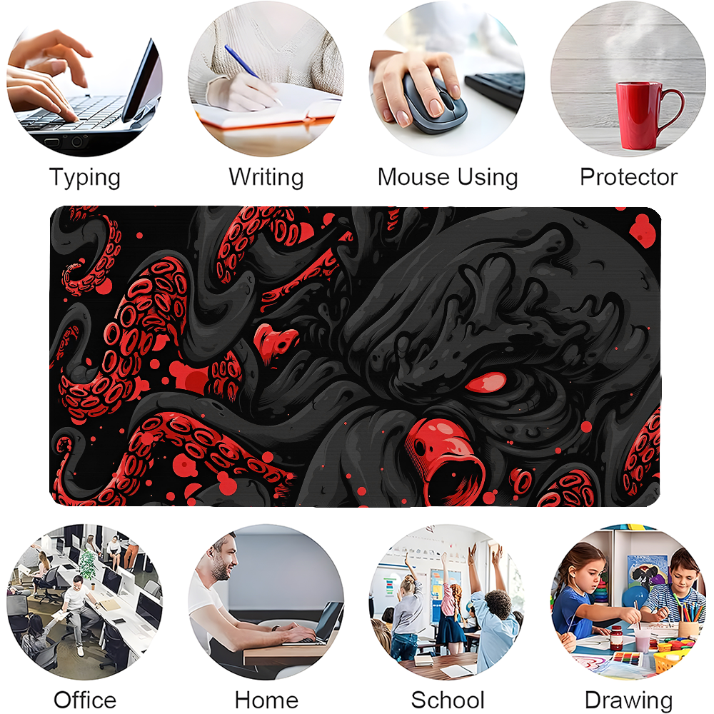 Octopus Monster Mousepad Large - Gaming Keyboard High Ground review and price