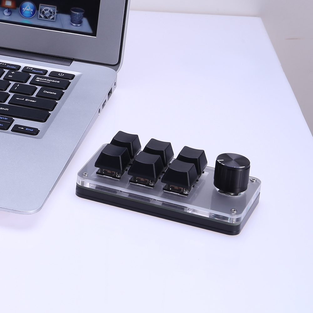 6 Key 1 Knob One Handed Mechan - Gaming Keyboard 1 Hand review and price