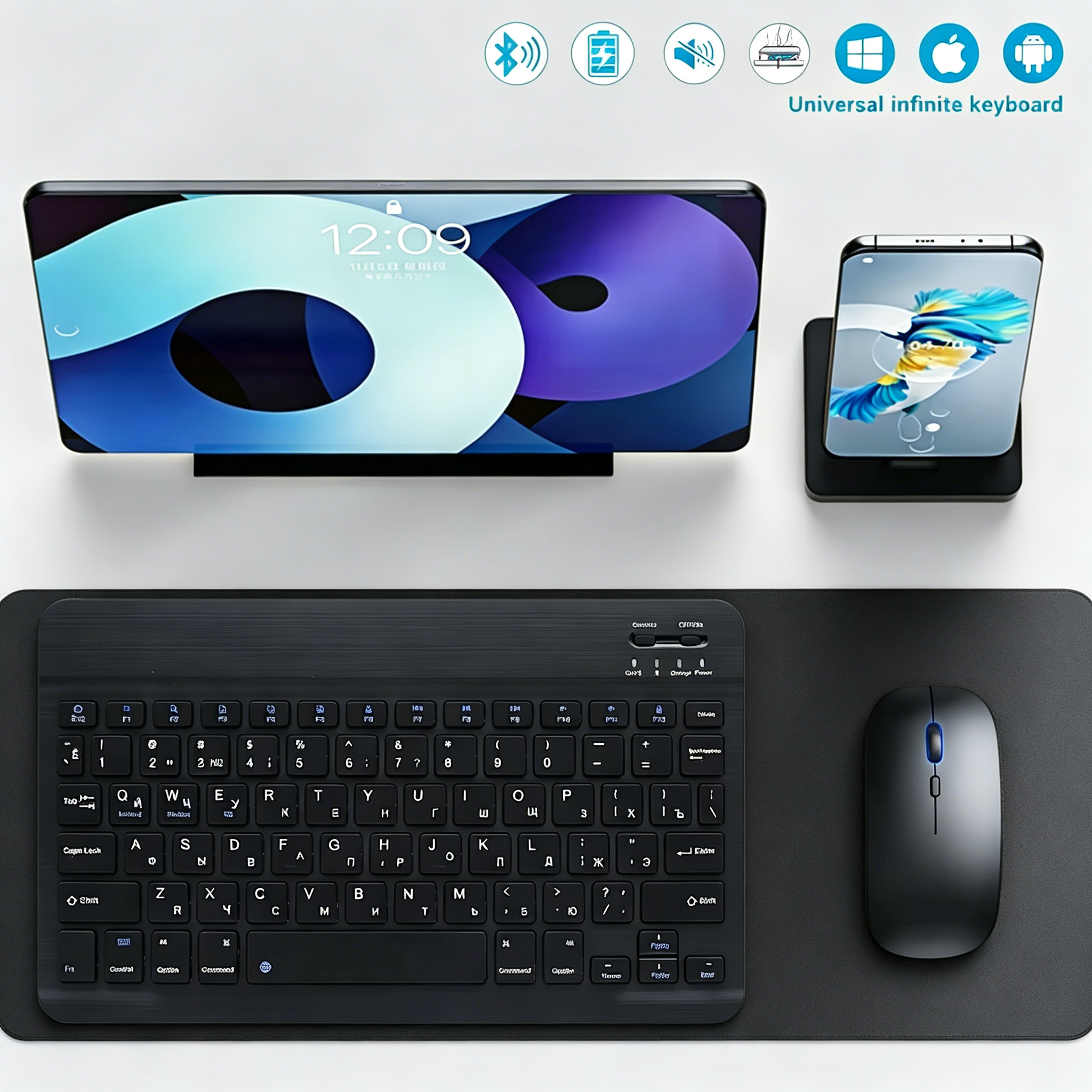 Bluetooth Wireless Keyboard Mo - Gaming Keyboard Mechanical Wireless review and price
