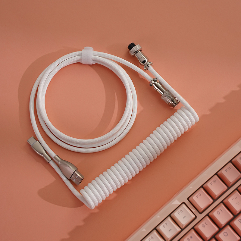 Type C USB aviator coiling cab - Gaming Keyboard Brand review and price