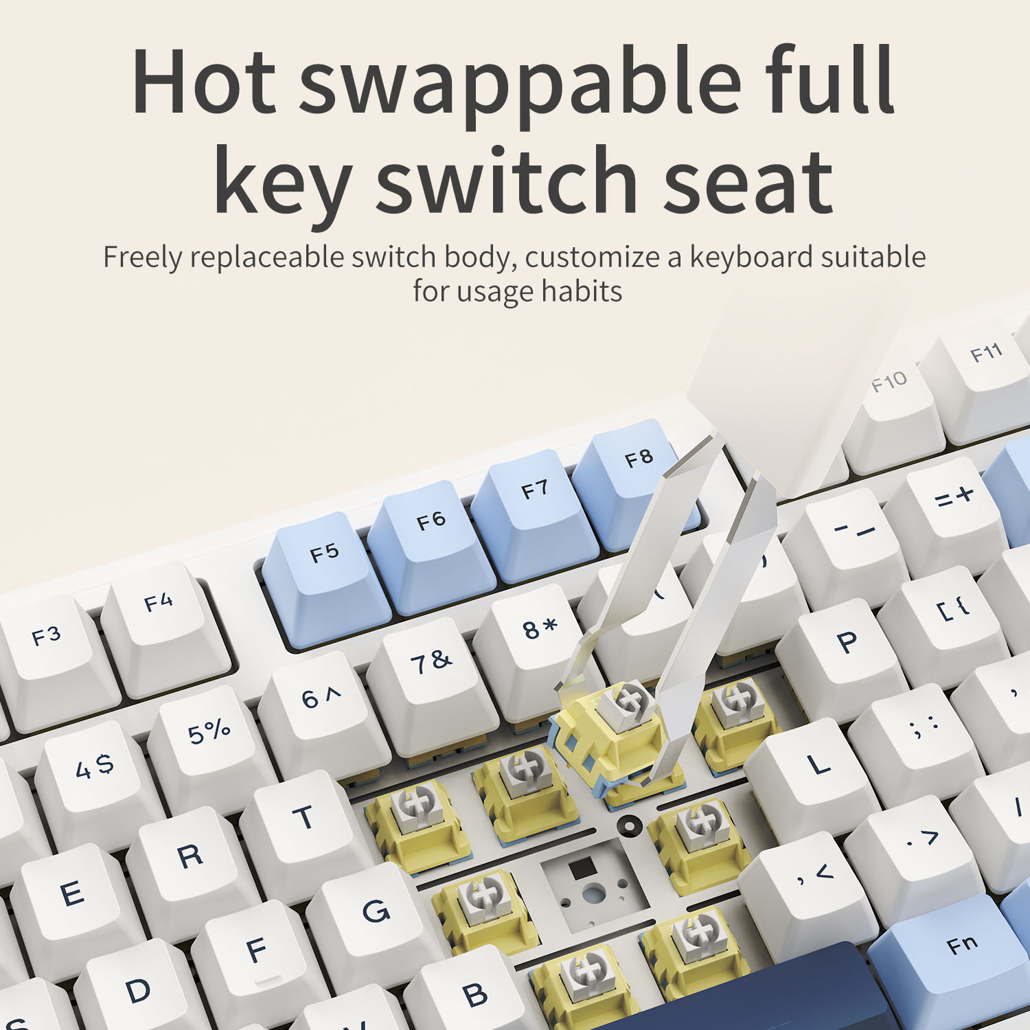 AJAZZ AK980 Wired Mechanical K - Gaming Keyboard Hot Swappable review and price