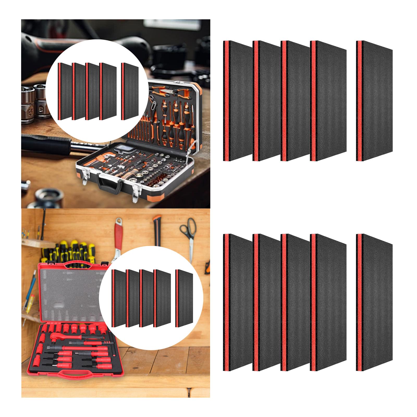 5 Pieces Tool Box Foam Inserts - Polyurethane Foam Sheet review and price