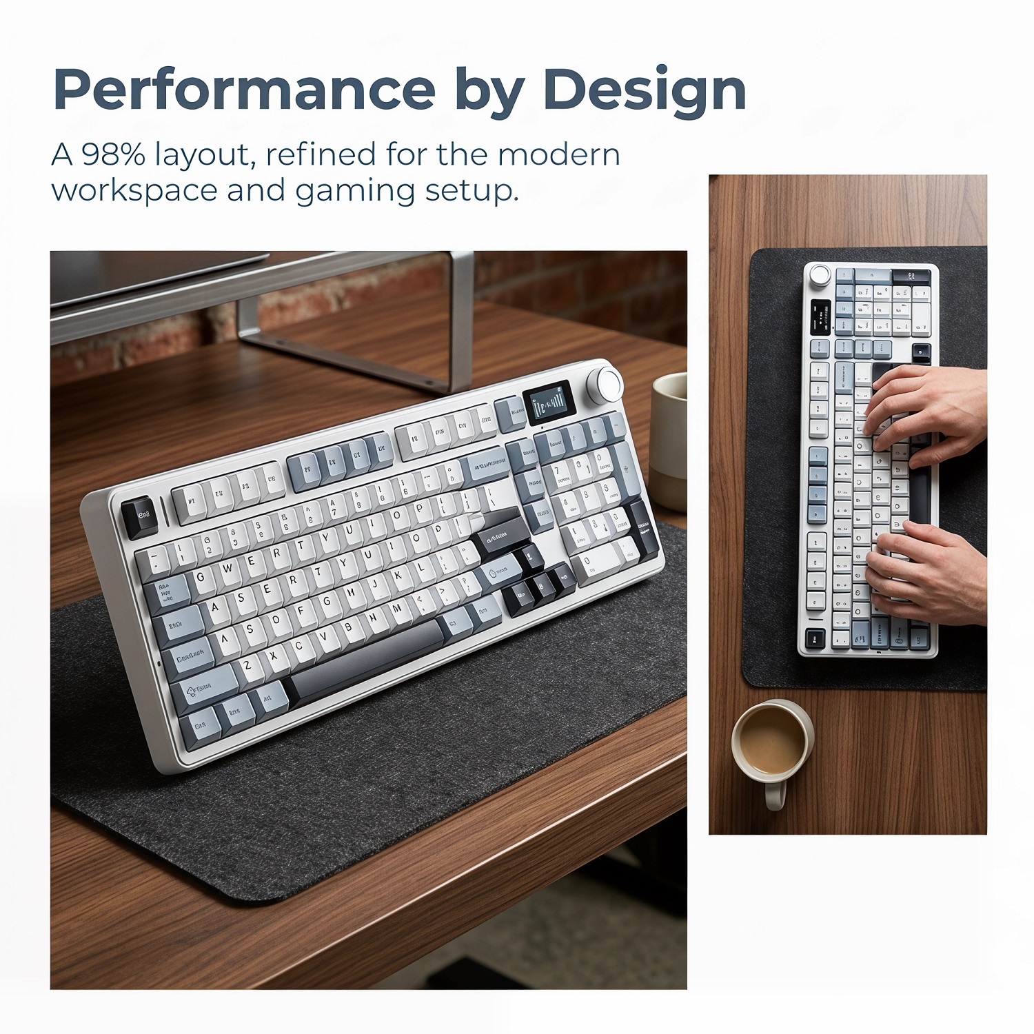 New AULA F99 Max Gasket Mechan - Gaming Keyboard Mechanical Wireless review and price