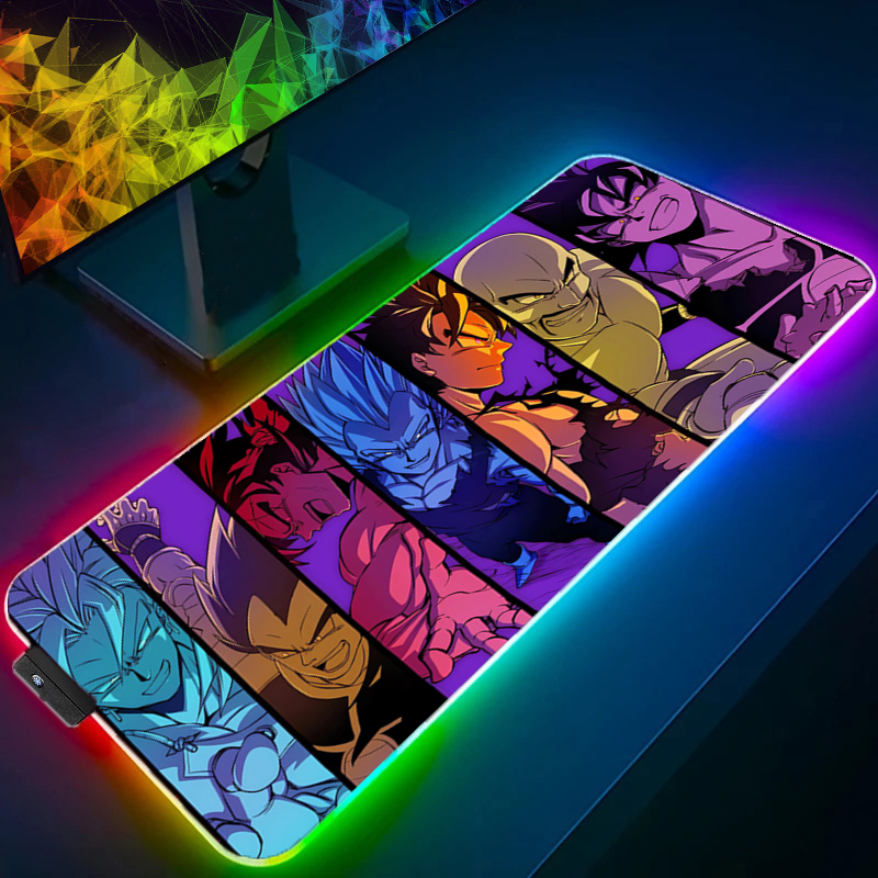 LED Mouse pad Dragon Ball Comp - Gaming Keyboard Theme review and price