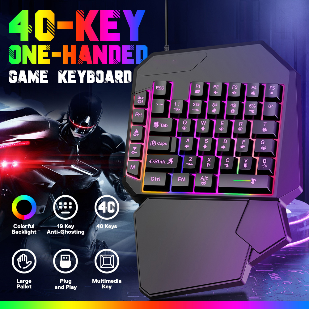 NEW HOT Game Artifact OneHande - Gaming Keyboard Bundle review and price