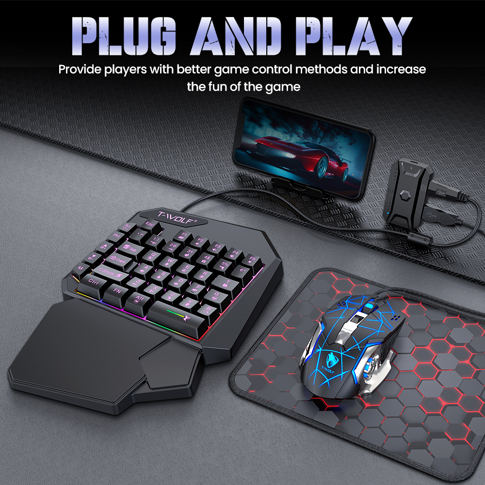 NEW HOT Game Artifact OneHande - Gaming Keyboard Bundle review and price