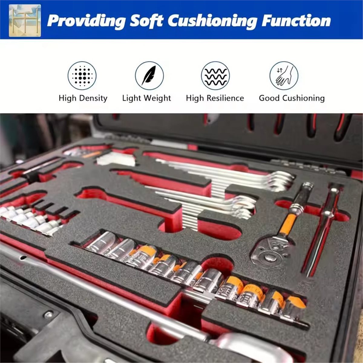 Toolbox Foam, Cuttable Polyure - Polyurethane Foam Sheet review and price