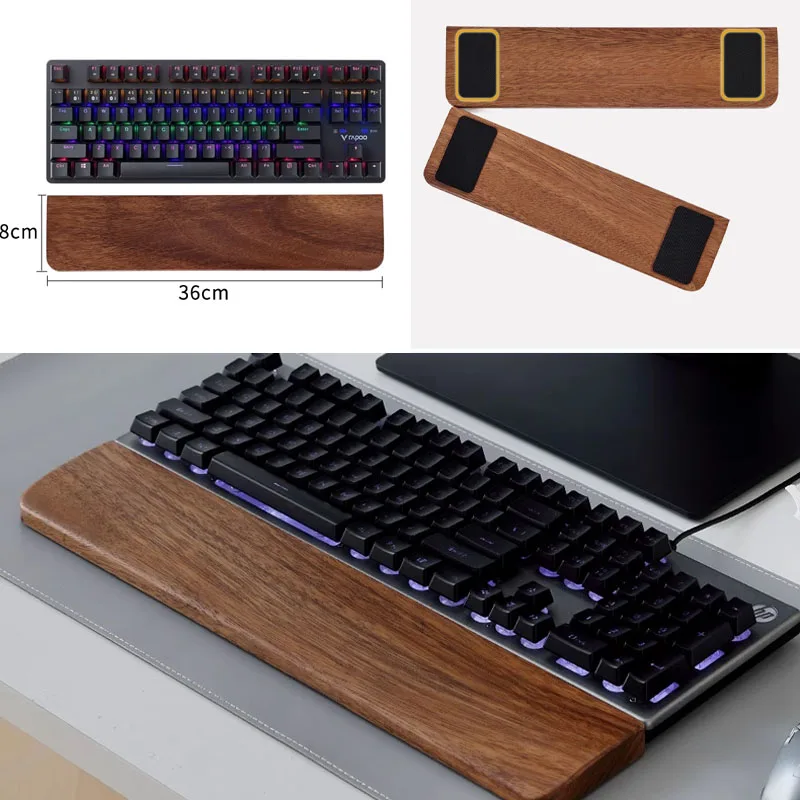 Solid Wood Keyboard Palm Rest  - Wrist Rest Wood review and price