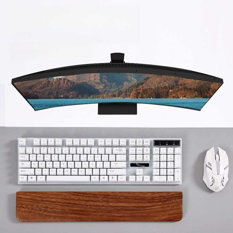 Solid Wood Keyboard Palm Rest  - Wrist Rest Wood review and price