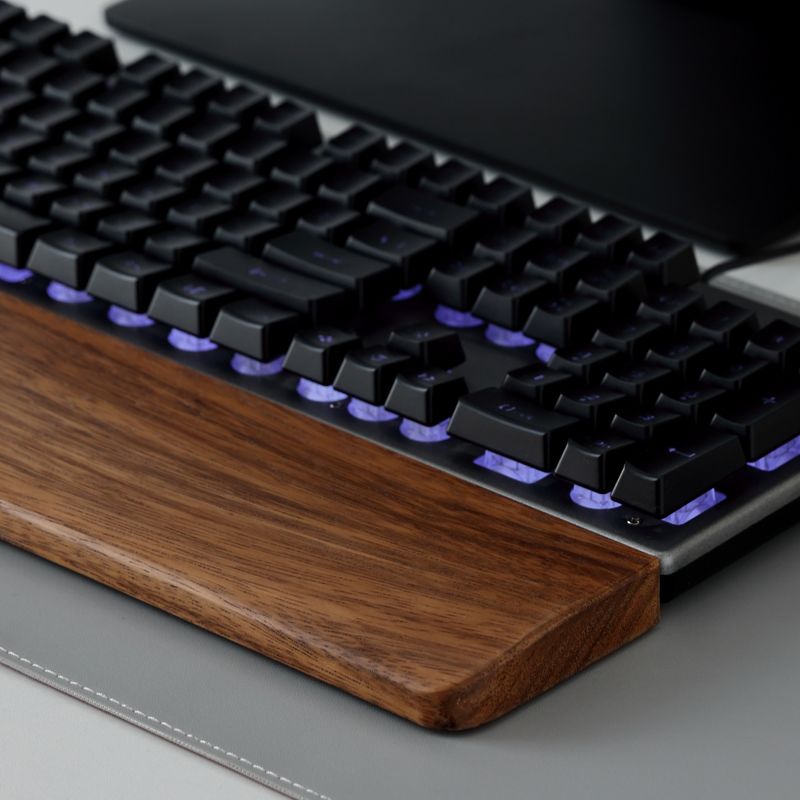 Solid Wood Keyboard Palm Rest  - Wrist Rest Wood review and price