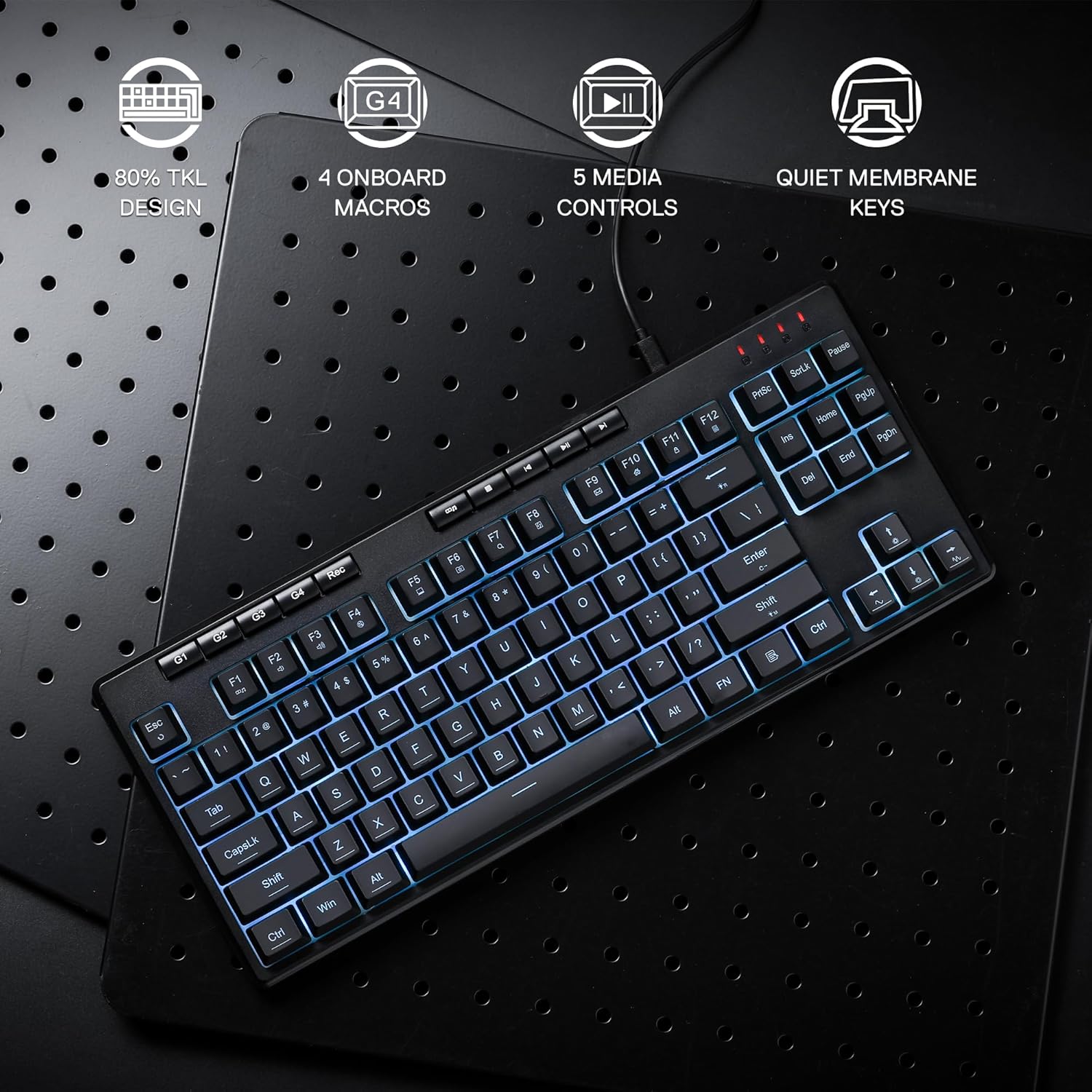 Redragon K516 Shiva TKL Wired  - Gaming Keyboard Brand review and price