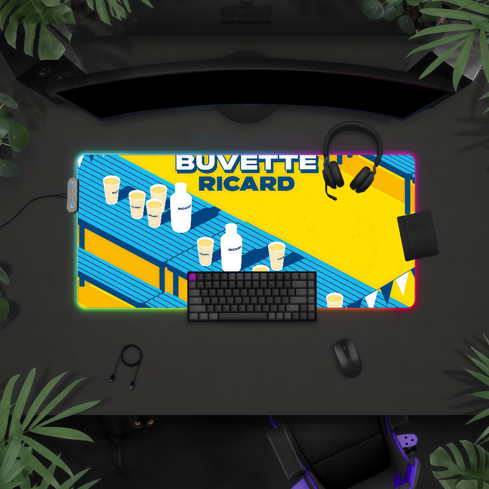 Brand R-Ricard Mouse Pad Water - Gaming Keyboard Brand review and price