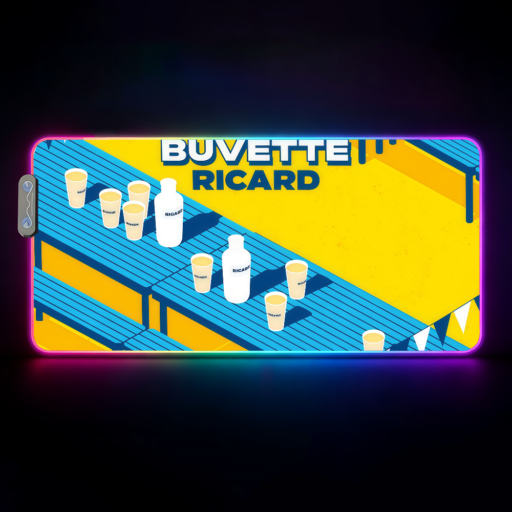 Brand R-Ricard Mouse Pad Water - Gaming Keyboard Brand review and price