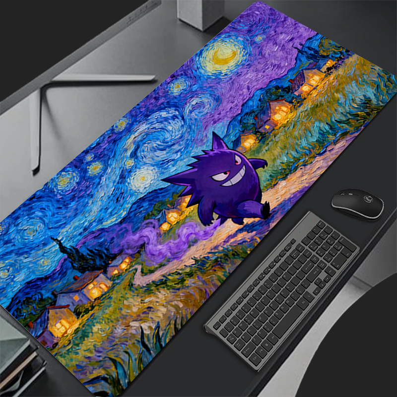 Anime Gengar Pokemon Pikachu C - Gaming Keyboard Easy To Clean review and price