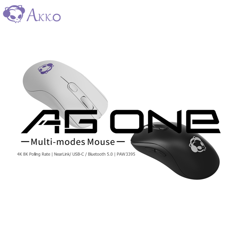 Akko AG ONE NearLink Wireless  - Gaming Keyboard 1 Hand review and price