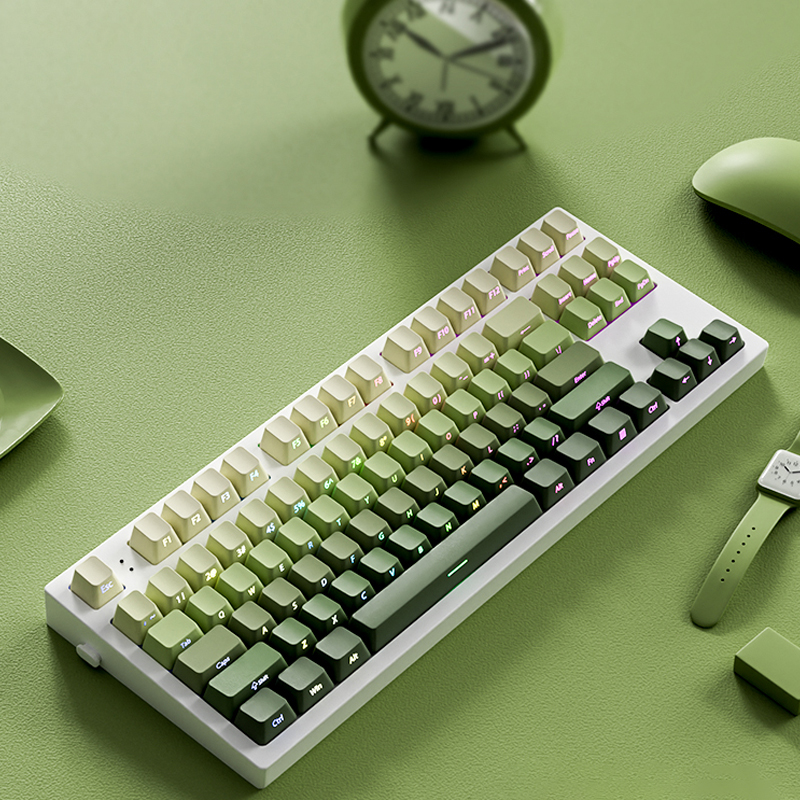 135 Key Cherry Profile Green G - Gaming Keyboard Typewriter review and price