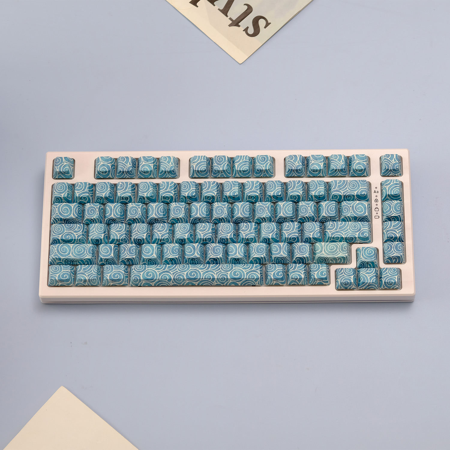 KYOMOT 135 Keys PBT Side Print - Gaming Keyboard Typewriter review and price