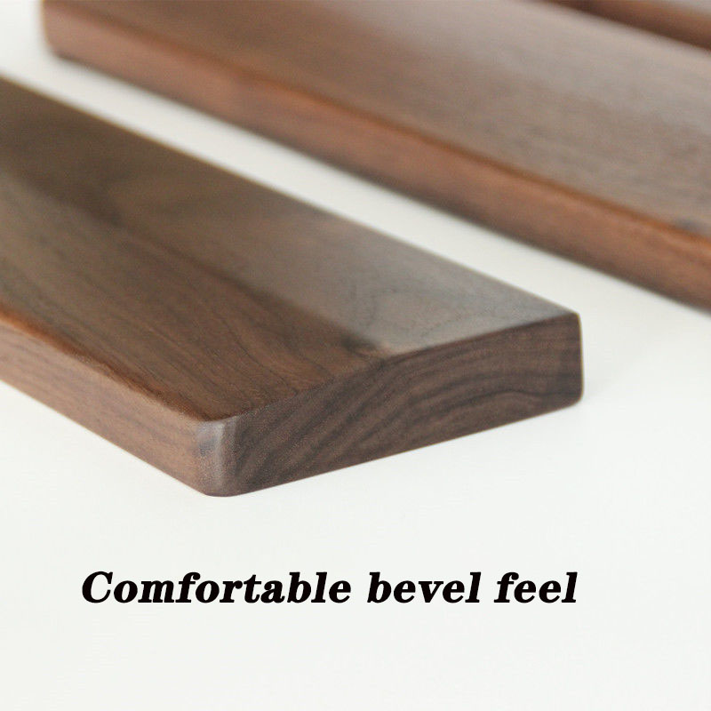 Walnut Wood Mechanical Keyboar - Wrist Rest Wood review and price