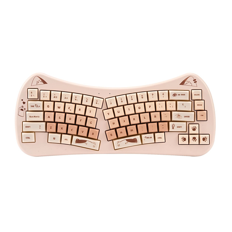 68 Key Cat Ear Mechanical Keyb - Gaming Keyboard Mechanical Wireless review and price