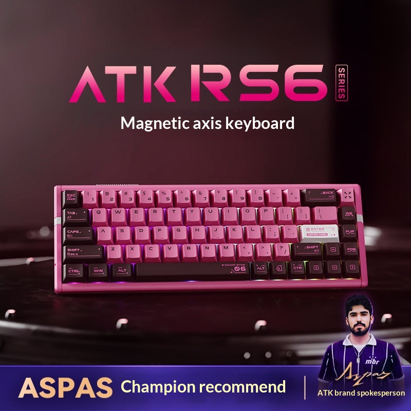ATK RS6 Aluminum Hall Effect M - Gaming Keyboard Expensive review and price