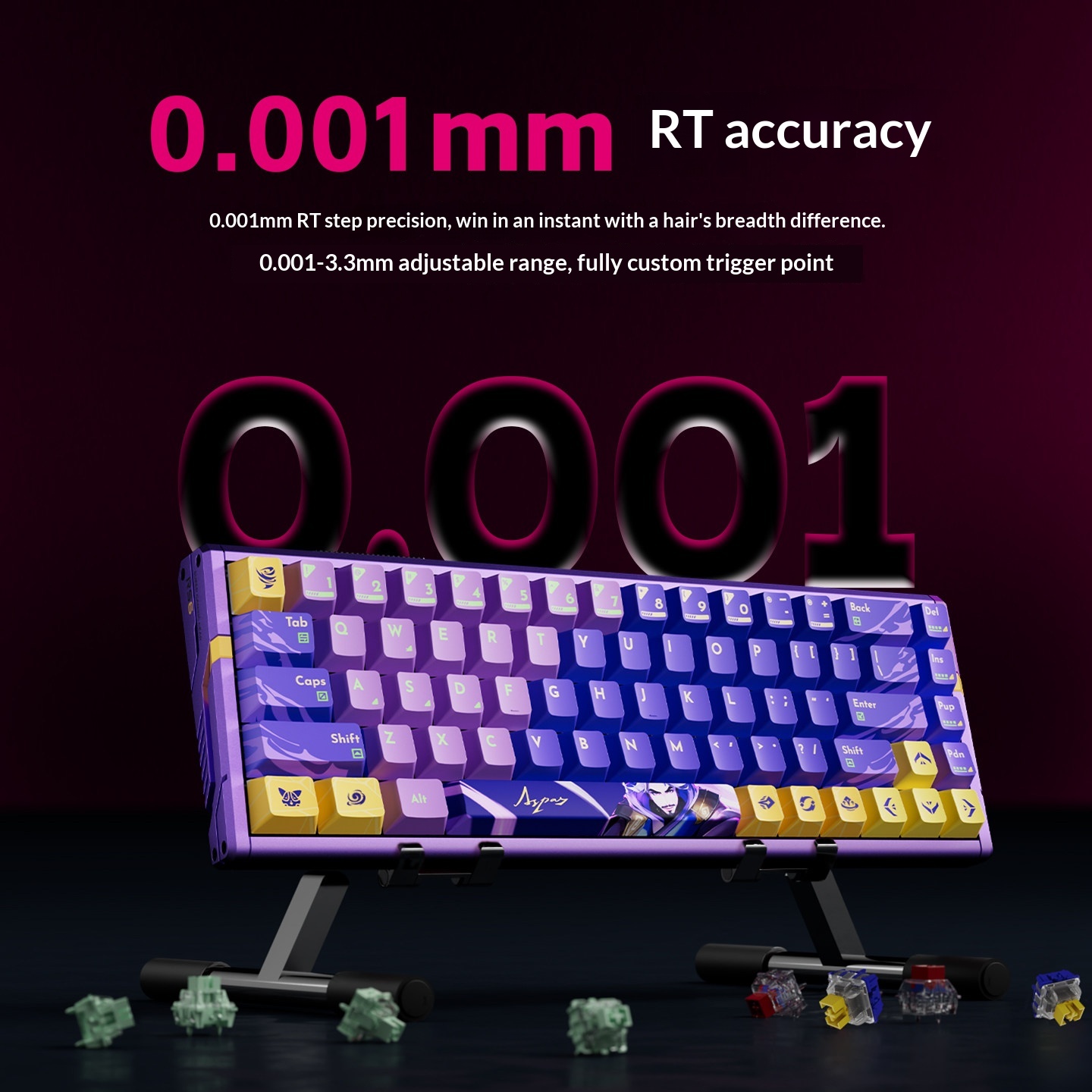 ATK RS6 Aluminum Hall Effect M - Gaming Keyboard Expensive review and price