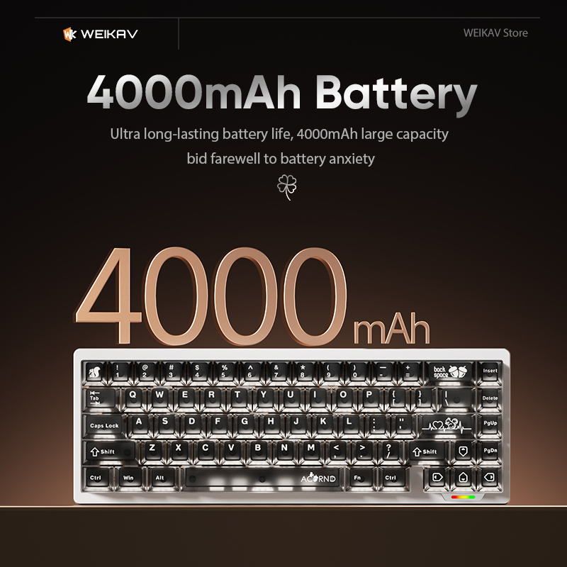 WEIKAV Lucky65 V3 Lucky65V3 Wi - Gaming Keyboard Bundle review and price