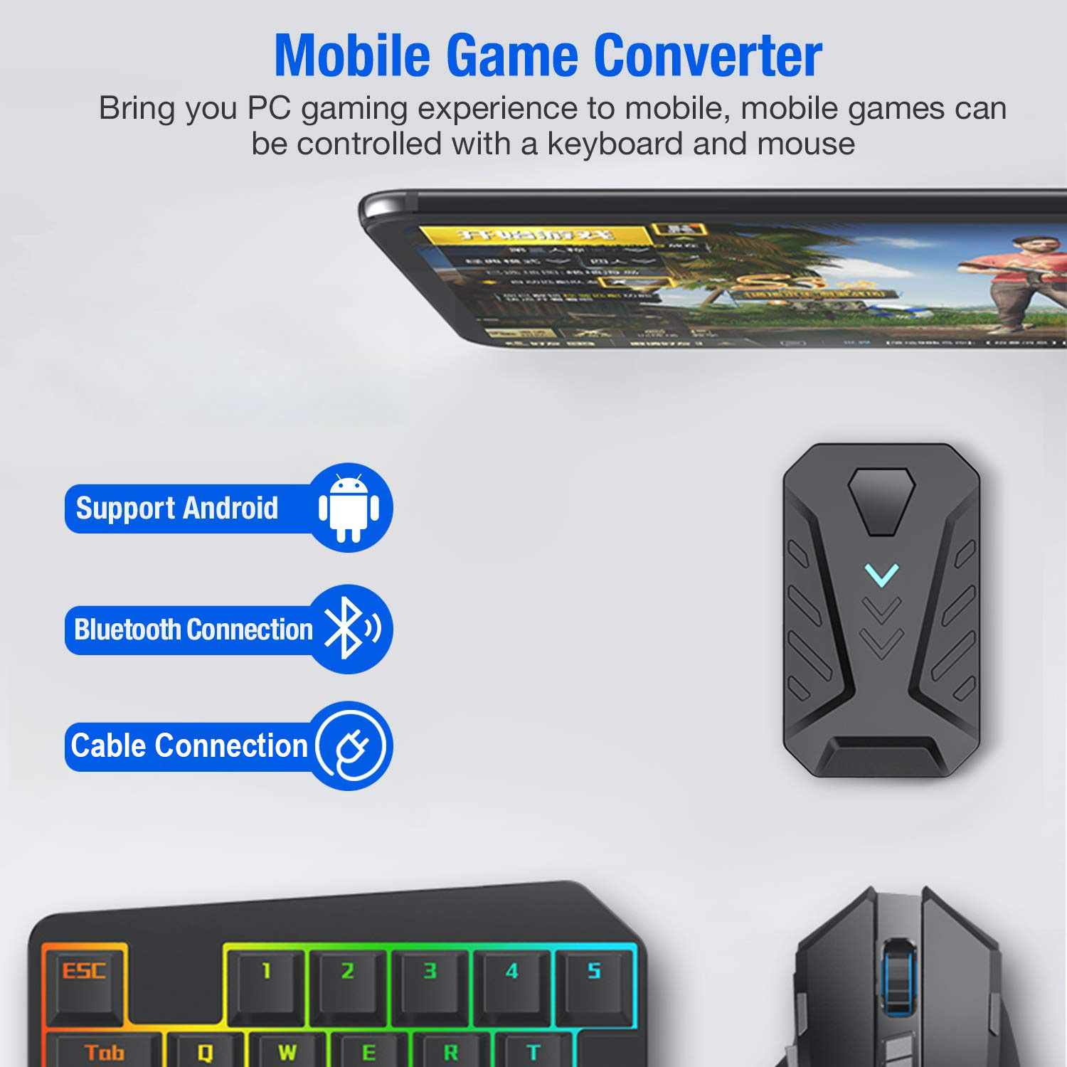 Mobile Games Converter Gaming  - Gaming Keyboard Hand review and price