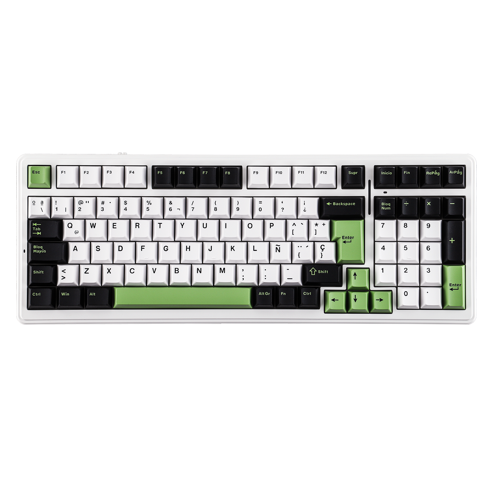 AULA F99 ISO-ES 96% QWERTY Lay - Gaming Keyboard Hot Swappable review and price