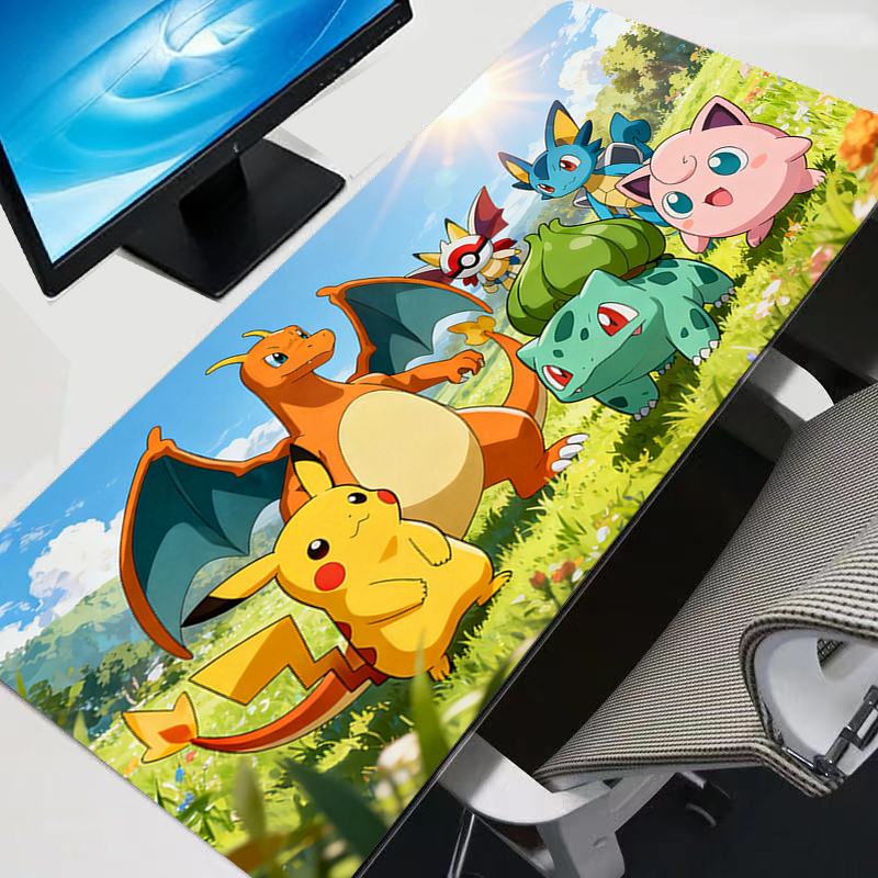 Mouse Pad Gamers Pokemon Pikac - Gaming Keyboard Theme review and price