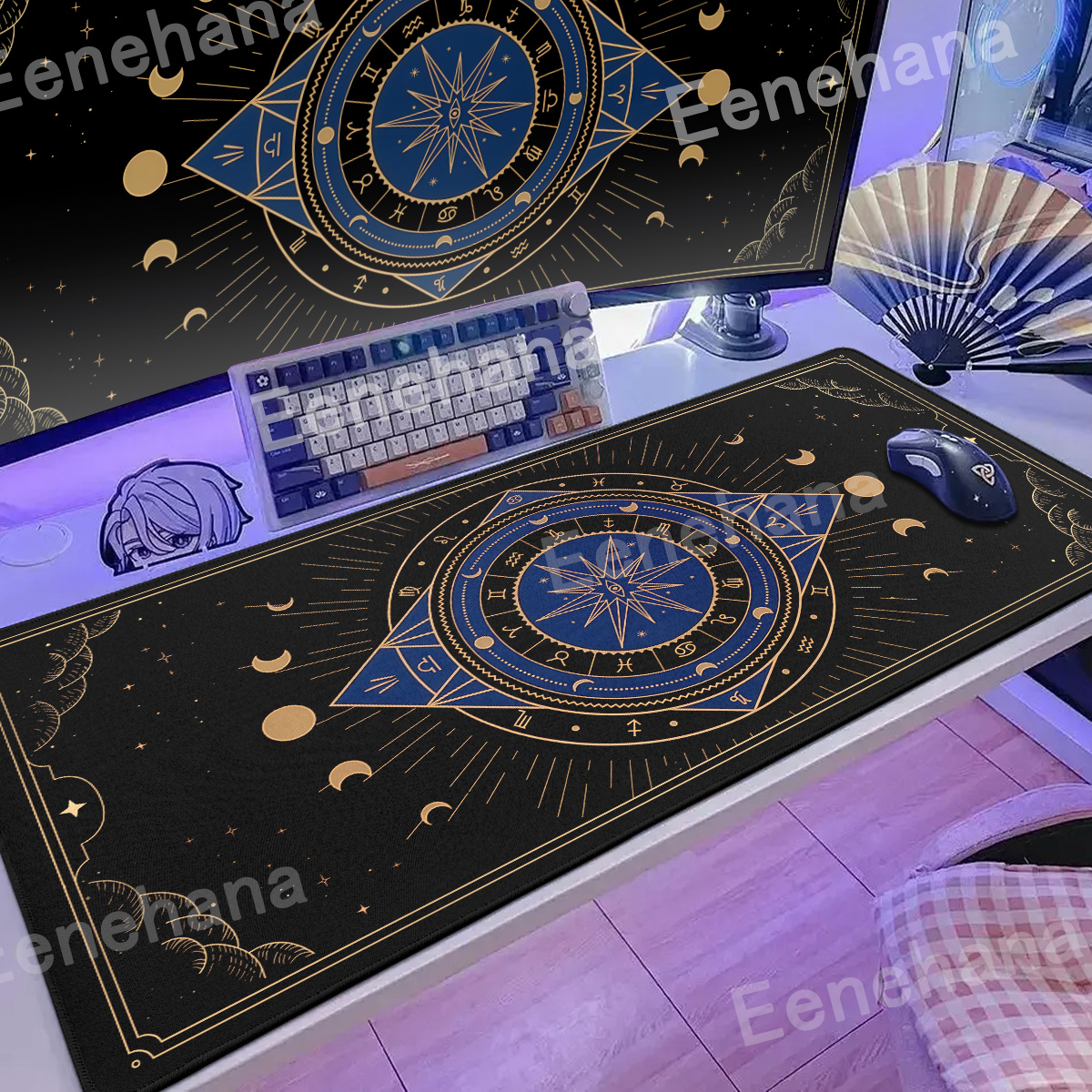 XXL Moon Card Mouse Pad Keyboa - Gaming Keyboard Brand review and price