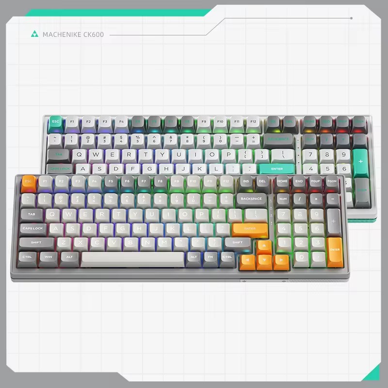 CK600 Tri-Mode Mechanical Keyb - Gaming Keyboard Hot Swappable review and price