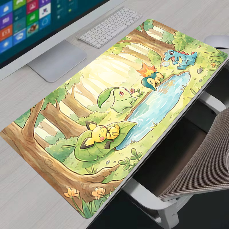 Mouse Pad Anime PC Gamer Cabin - Gaming Keyboard Easy To Clean review and price