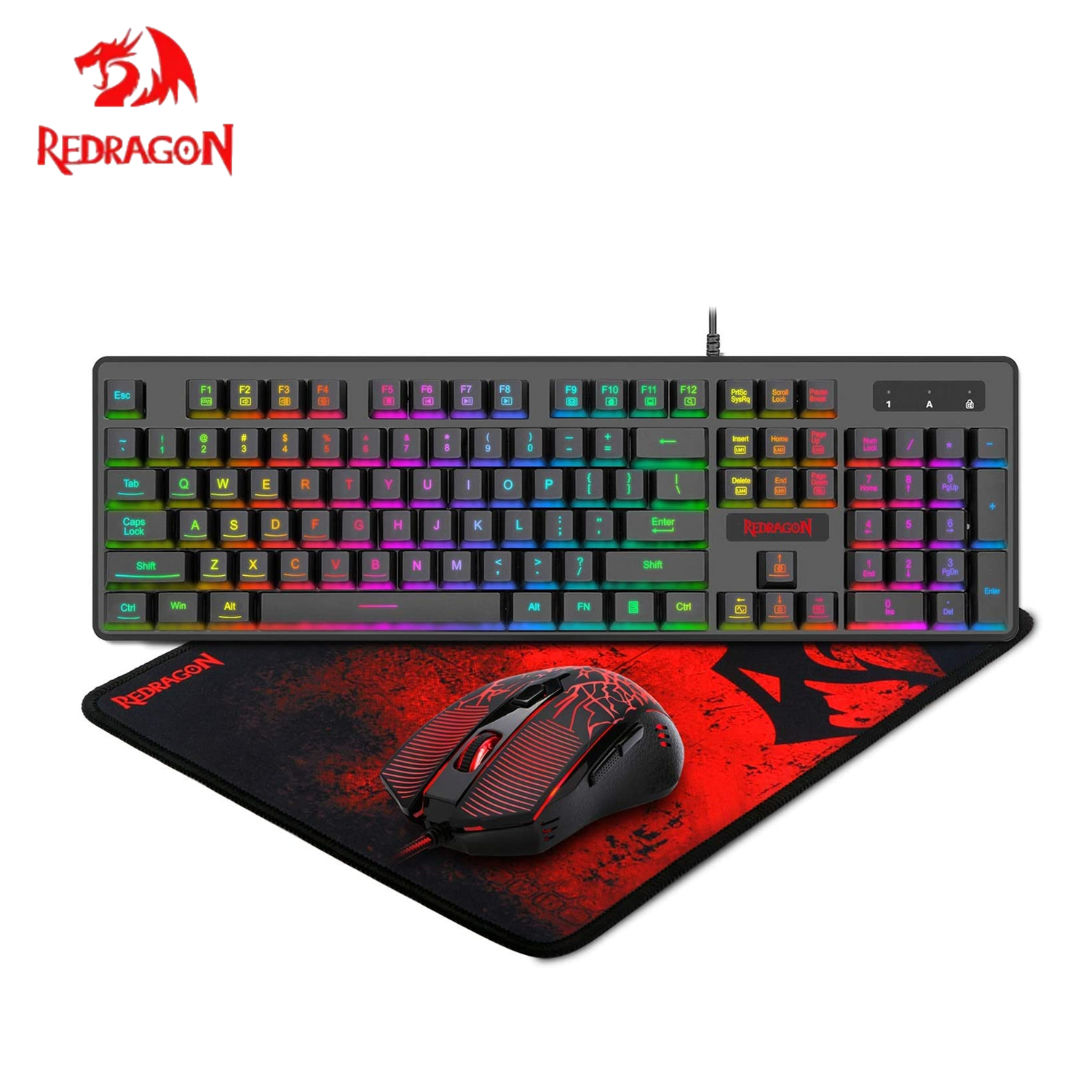 Redragon S107 Gaming Keyboard  - Gaming Keyboard And Mouse Combo review and price