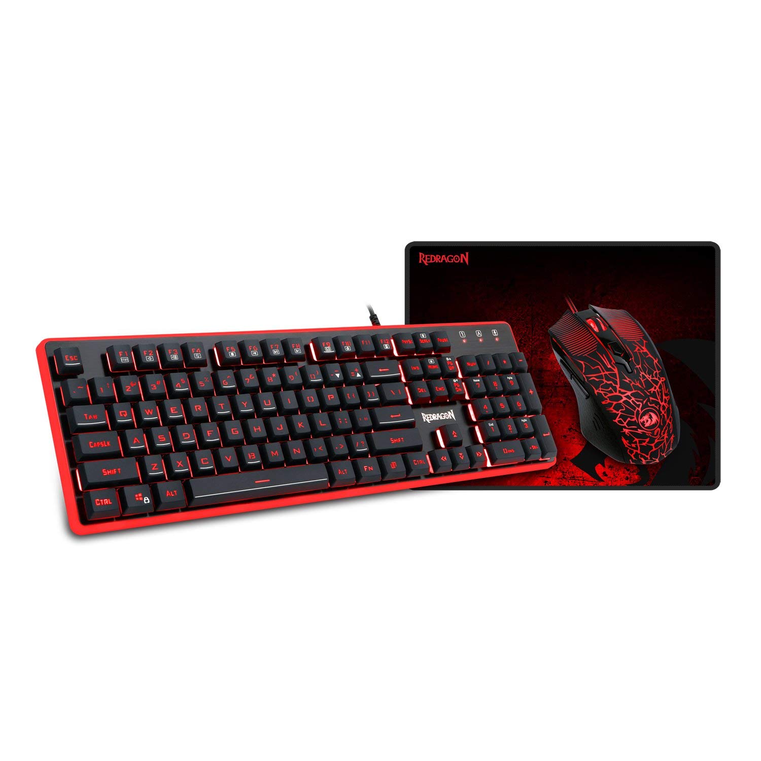 Redragon S107 Gaming Keyboard  - Gaming Keyboard And Mouse Combo review and price